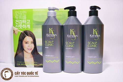 Dầu gội Kerasys sản phẩm dầu gội hàn quốc dùng cho tóc uốn nhuộm nhiều rất tốt